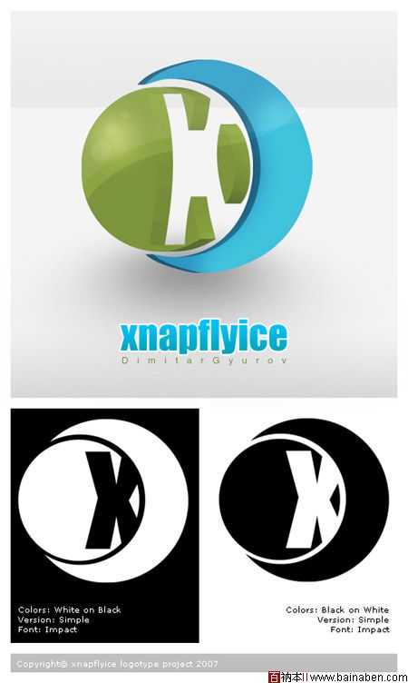 xnapflyice精彩logo作品