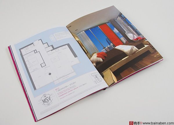 多伦多M5V公寓楼书设计欣赏－百衲本视觉