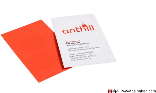 anthill 卡片设计欣赏-百衲本视觉