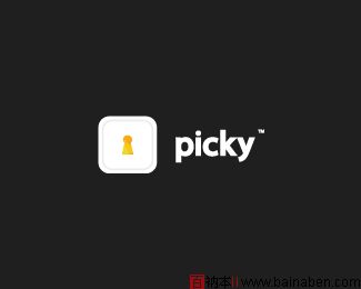 picky's logo-百衲本视觉