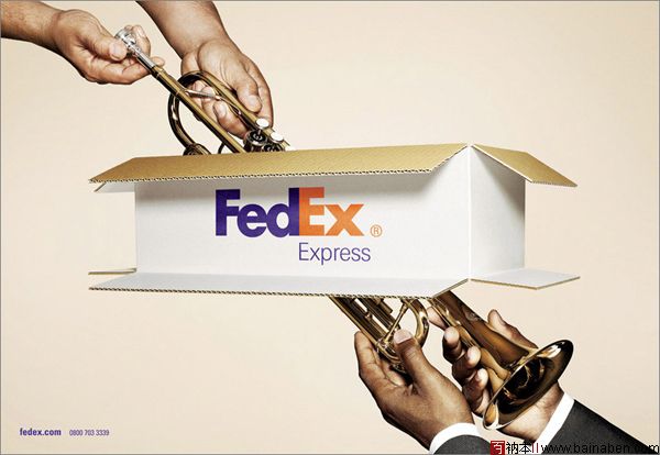 FedEx：随心传递招贴-百衲本