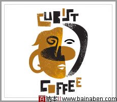 Cubist Coffee-logo-百衲本