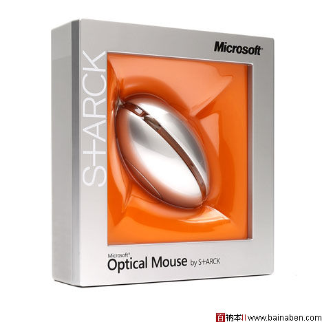swerve Microsoft Optical Mouse 包装设计欣赏-百衲本视觉