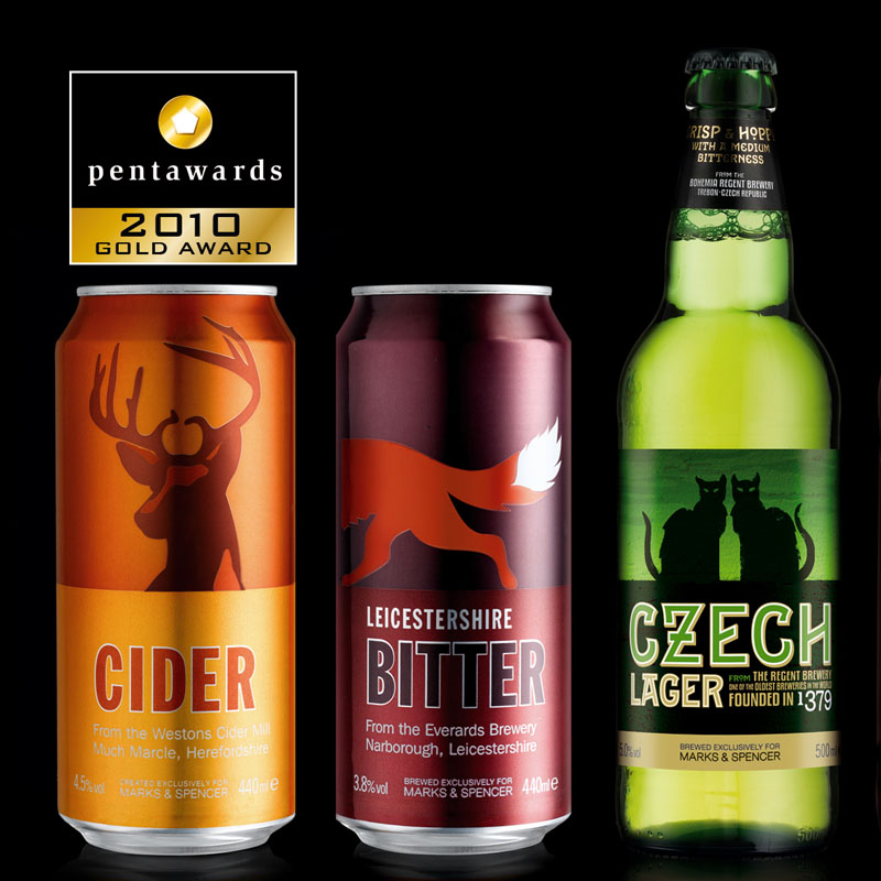 Mark & Spencer – Lagers, Ales & Ciders