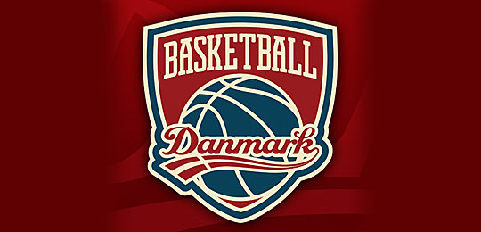 Danish National Basketball Team by Don Goerlitz