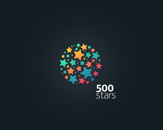 40款以五角星为元素的标志设计欣赏-百衲本