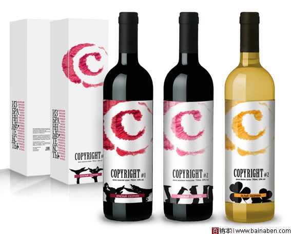 Nadie Parshina葡萄酒包装设计欣赏