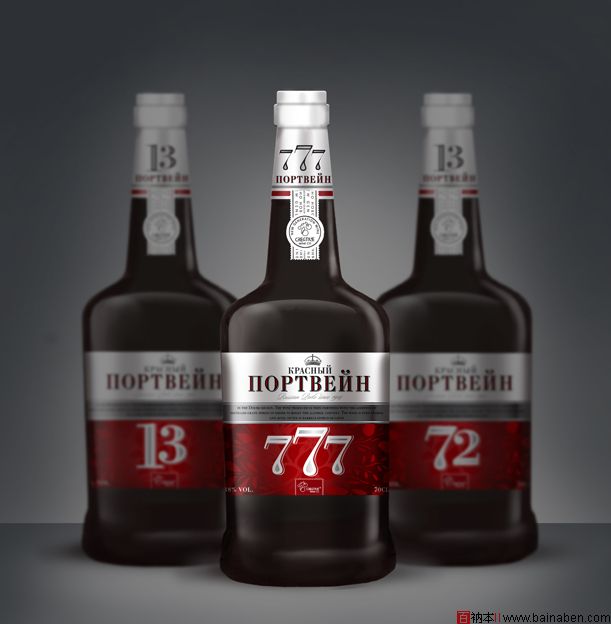 Nadie Parshina葡萄酒包装设计欣赏