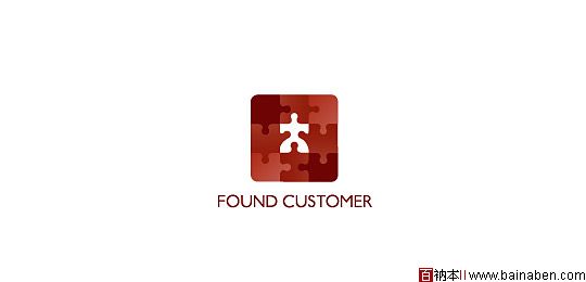 标志设计元素运用实例：方形-百衲本